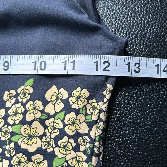 Onia Womens Rachel Classic High Leg Open Black One Piece Swimsuit Floral Sz S - Picture 11 of 13